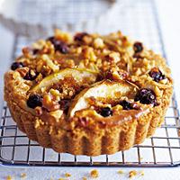 Epleterte med valn&oslash;tter og bl&aring;b&aelig;r